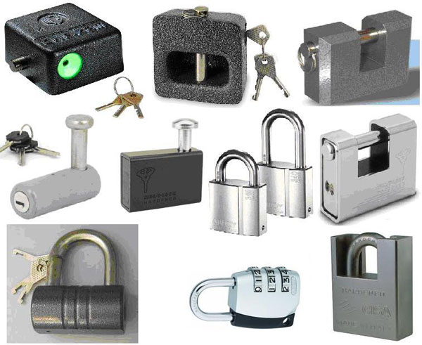 انواع قفل های ساختمانی